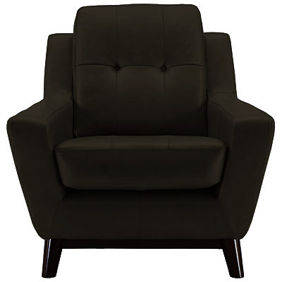 G Plan Vintage The Fifty Three Leather Armchair Capri Leather Grey G Plan Vintage The Fifty Three Leather Armchair Capri Leather Grey